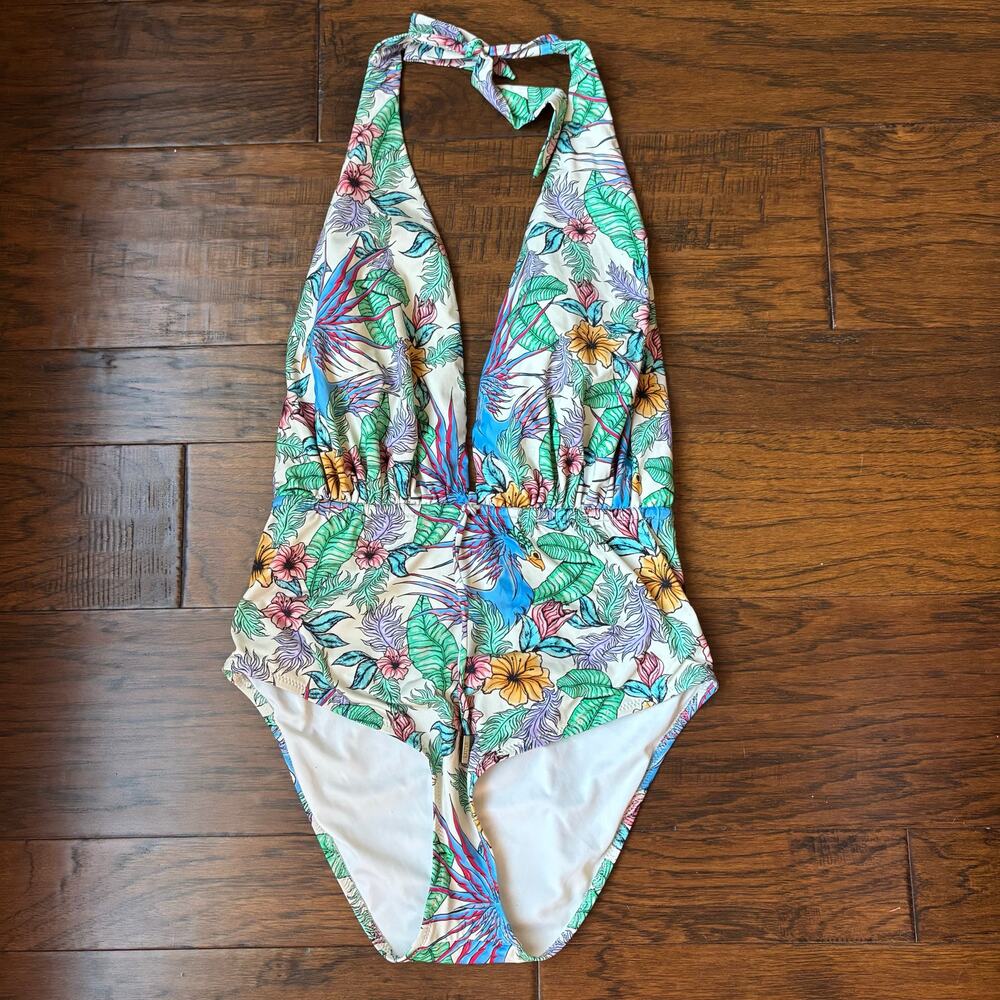 Lazul Luxury Floral One Piece Swimsuit Size 2 (Fits US 8/10 Medium) Portugal